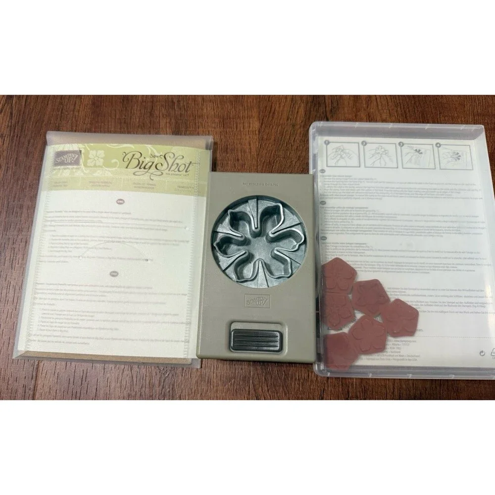 Stampin Up Petite Petals Stamps Stylish Stems Thinlits And Flower Punch Bundle